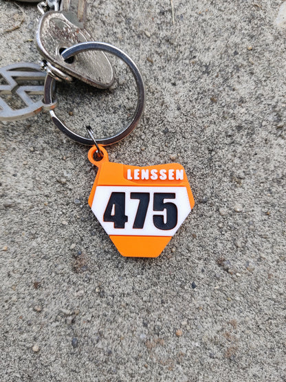 KTM MX sleutelhanger voor aan de sleutelbos
